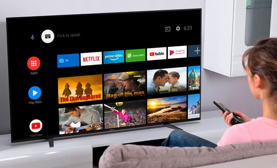 تنظیمات تلویزیون سونی