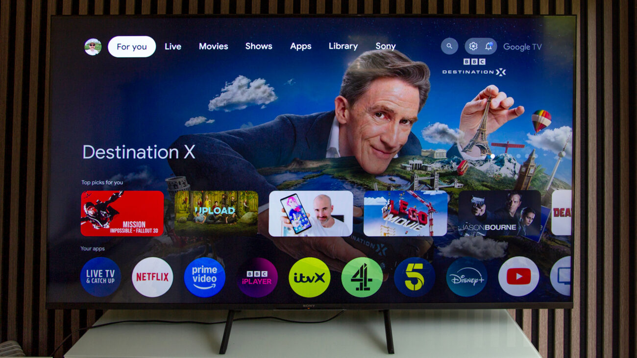 تلویزیون سونی با Google TV